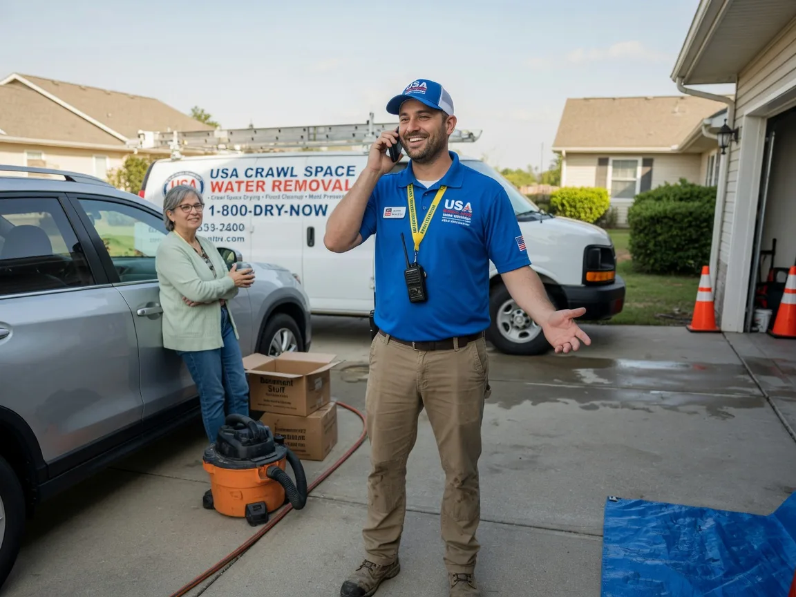 Crawl Space Water Removal Lodgepole, NE FAQs